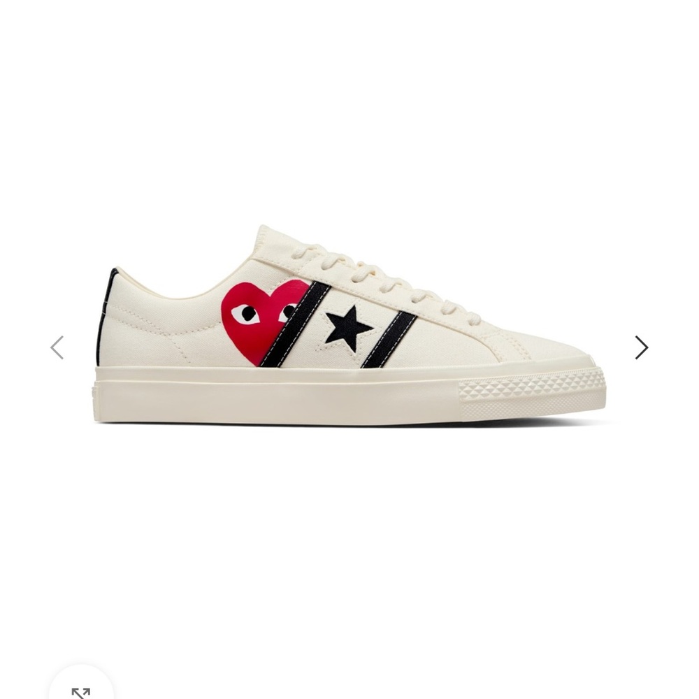 Comme des Garçons PLAY x One Star Academy Pro 'Milk Black'